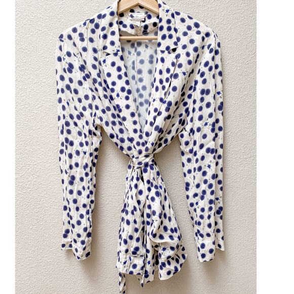 Anna Glover X H&M Patterned Blazer Blazer - Picture 5 of 10